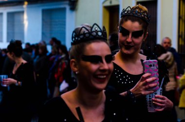 Nerja, İspanya - 10 Şubat 201