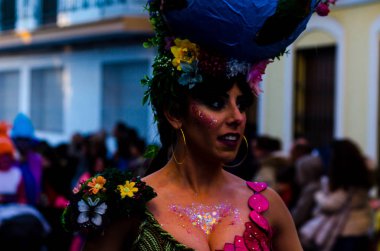 Nerja, İspanya - 10 Şubat 201