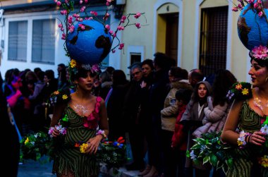 Nerja, İspanya - 10 Şubat 201