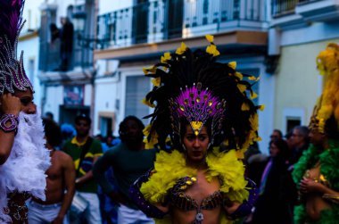 Nerja, İspanya - 10 Şubat 201