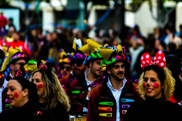 Nerja Španělsko Února 2018 Karneval Ulicích — Stock fotografie