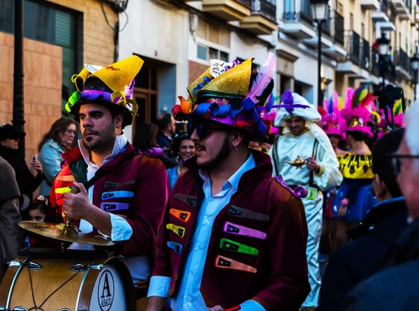 Nerja Španělsko Února 2018 Karneval Ulicích — Stock fotografie