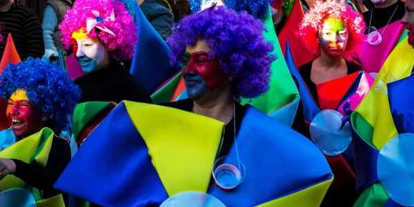 Nerja Espanha Fevereiro 2018 Carnival Estruturas — Fotografia de Stock