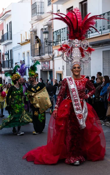 Nerja, İspanya - 10 Şubat 201