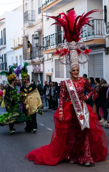 Nerja, İspanya - 10 Şubat 201