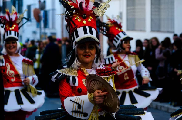 Nerja Hiszpania Lutego 201 — Zdjęcie stockowe