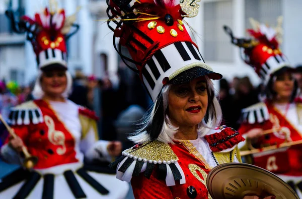 Nerja Hiszpania Lutego 201 — Zdjęcie stockowe