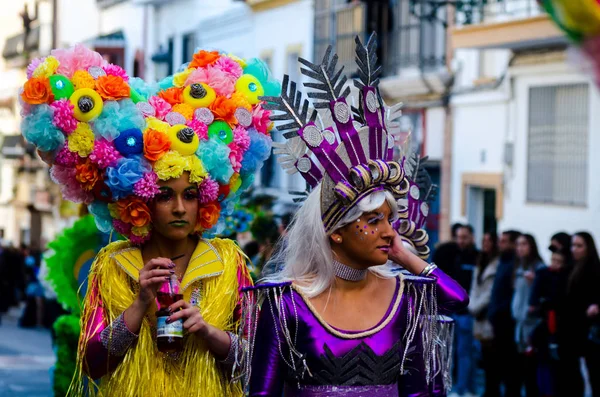 Nerja, İspanya - 10 Şubat 201