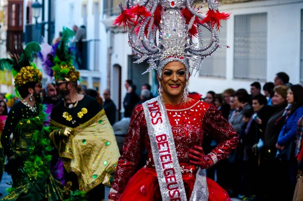 Nerja, İspanya - 10 Şubat 201