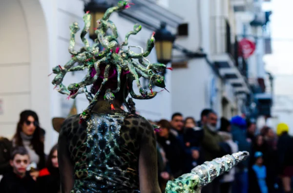 Nerja, İspanya - 10 Şubat 201