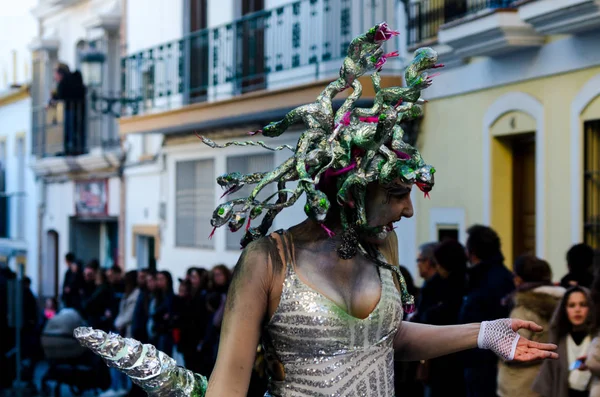 Nerja, İspanya - 10 Şubat 201
