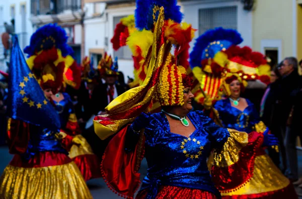 Nerja, İspanya - 10 Şubat 201