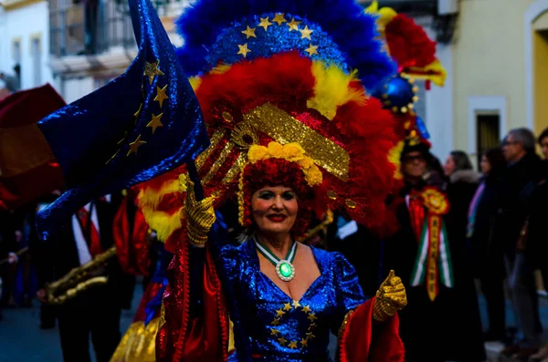 Nerja, İspanya - 10 Şubat 201