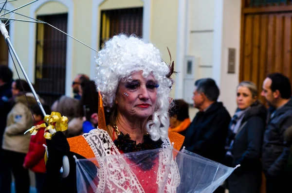 Nerja, İspanya - 10 Şubat 201