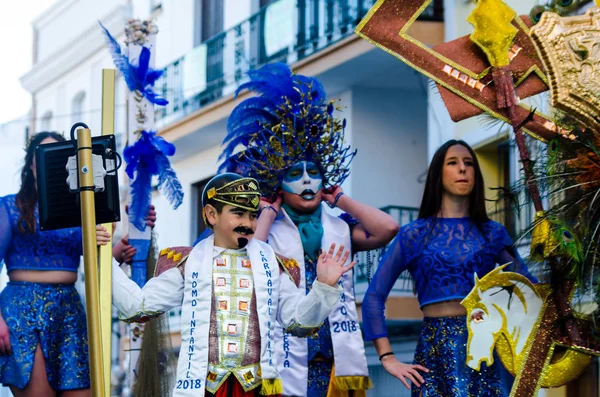 Nerja, İspanya - 10 Şubat 201