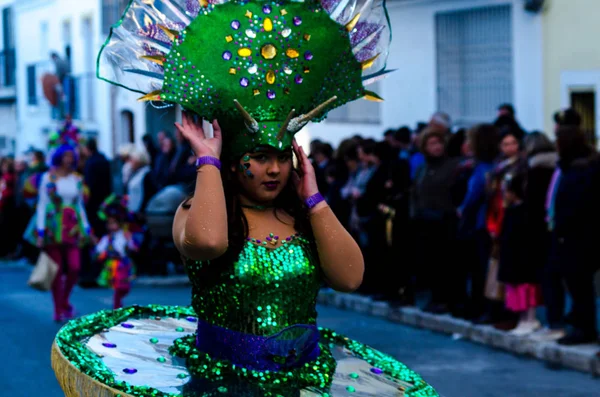 Nerja, İspanya - 10 Şubat 201