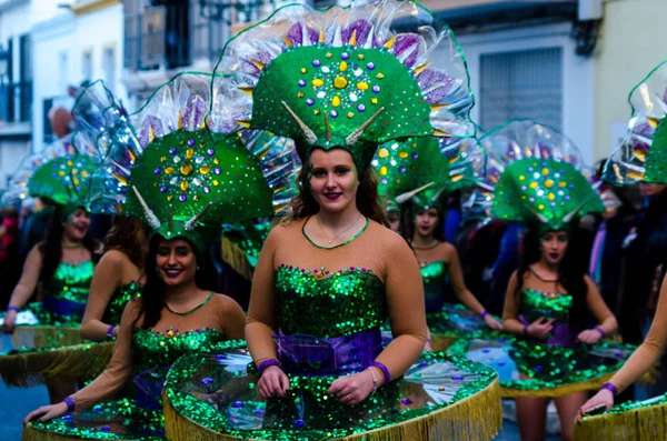 Nerja, İspanya - 10 Şubat 201