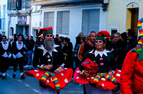 Nerja, İspanya - 10 Şubat 201