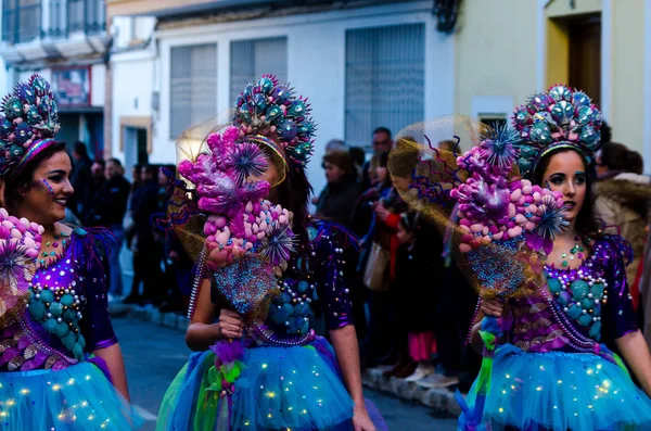 Nerja, İspanya - 10 Şubat 201