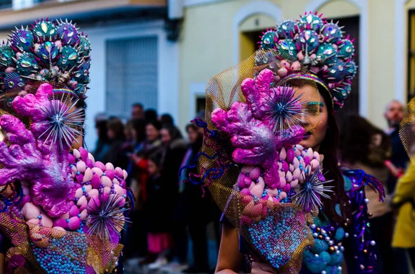 Nerja Spanya Şubat 201 — Stok fotoğraf