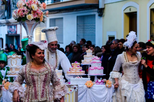 Nerja, İspanya - 10 Şubat 201