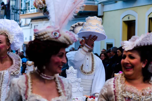 Nerja, İspanya - 10 Şubat 201