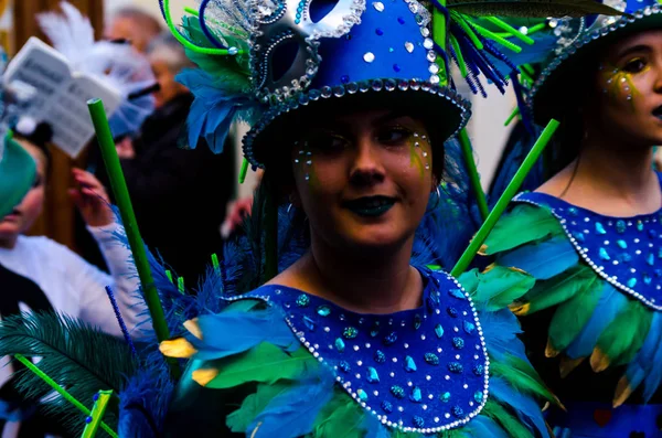 Nerja, İspanya - 10 Şubat 201