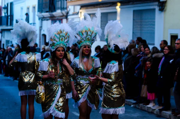 Nerja, İspanya - 10 Şubat 201