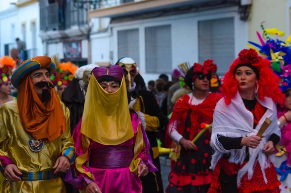 Nerja Espanha Fevereiro 201 — Fotografia de Stock