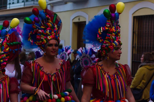 Nerja Hiszpania Lutego 201 — Zdjęcie stockowe