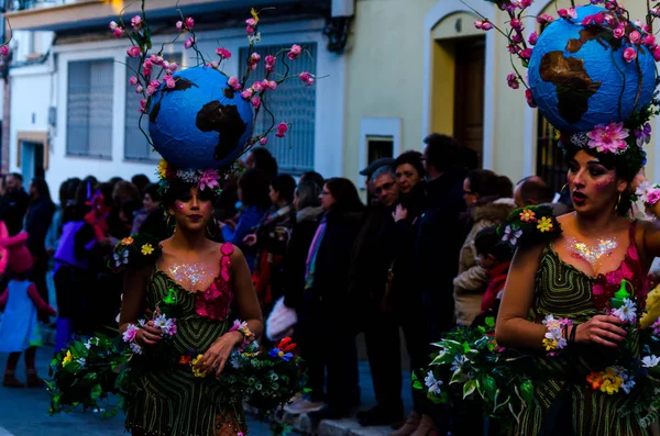 Nerja, İspanya - 10 Şubat 201