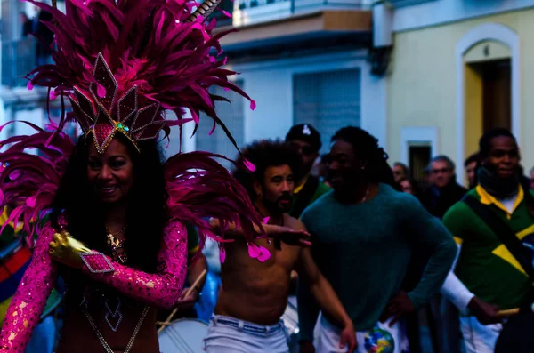 Nerja, İspanya - 10 Şubat 201