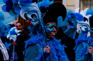 Nerja, İspanya - 10 Şubat 201