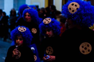 Nerja, İspanya - 10 Şubat 201