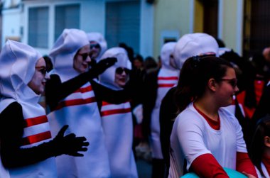 Nerja, İspanya - 10 Şubat 201