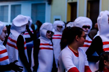 Nerja, İspanya - 10 Şubat 201