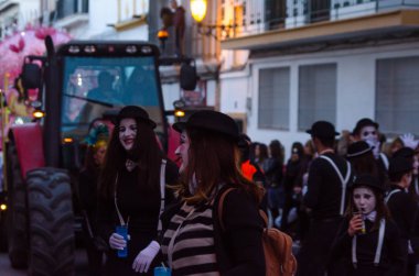 Nerja, İspanya - 10 Şubat 201