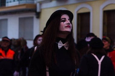 Nerja, İspanya - 10 Şubat 201