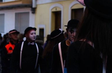 Nerja, İspanya - 10 Şubat 201