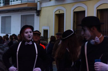 Nerja, İspanya - 10 Şubat 201