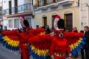 Nerja, İspanya - 10 Şubat 201