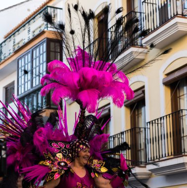 Nerja, İspanya - 10 Şubat 201