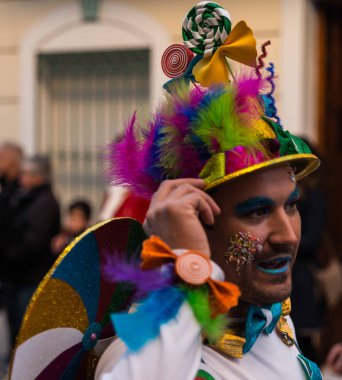 Nerja, İspanya - 10 Şubat 201