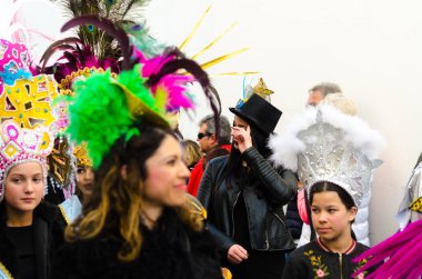 Nerja, İspanya - 11 Şubat 201