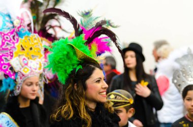 Nerja, İspanya - 11 Şubat 201