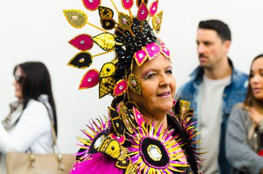 Nerja, İspanya - 11 Şubat 201