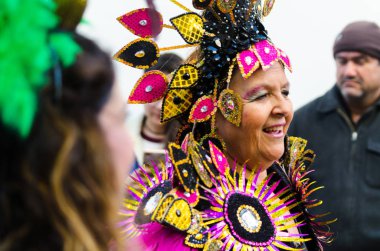 Nerja, İspanya - 11 Şubat 201