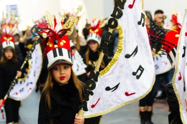 Nerja, İspanya - 11 Şubat 201