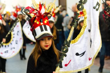 Nerja, İspanya - 11 Şubat 201