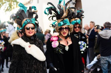 Nerja, İspanya - 11 Şubat 201